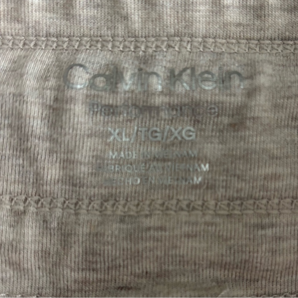 Calvin Klein Perfomance Beige Sweatpants sz XL - Picture 4 of 13